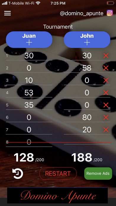 Screenshot #1 pour Domino Apunte