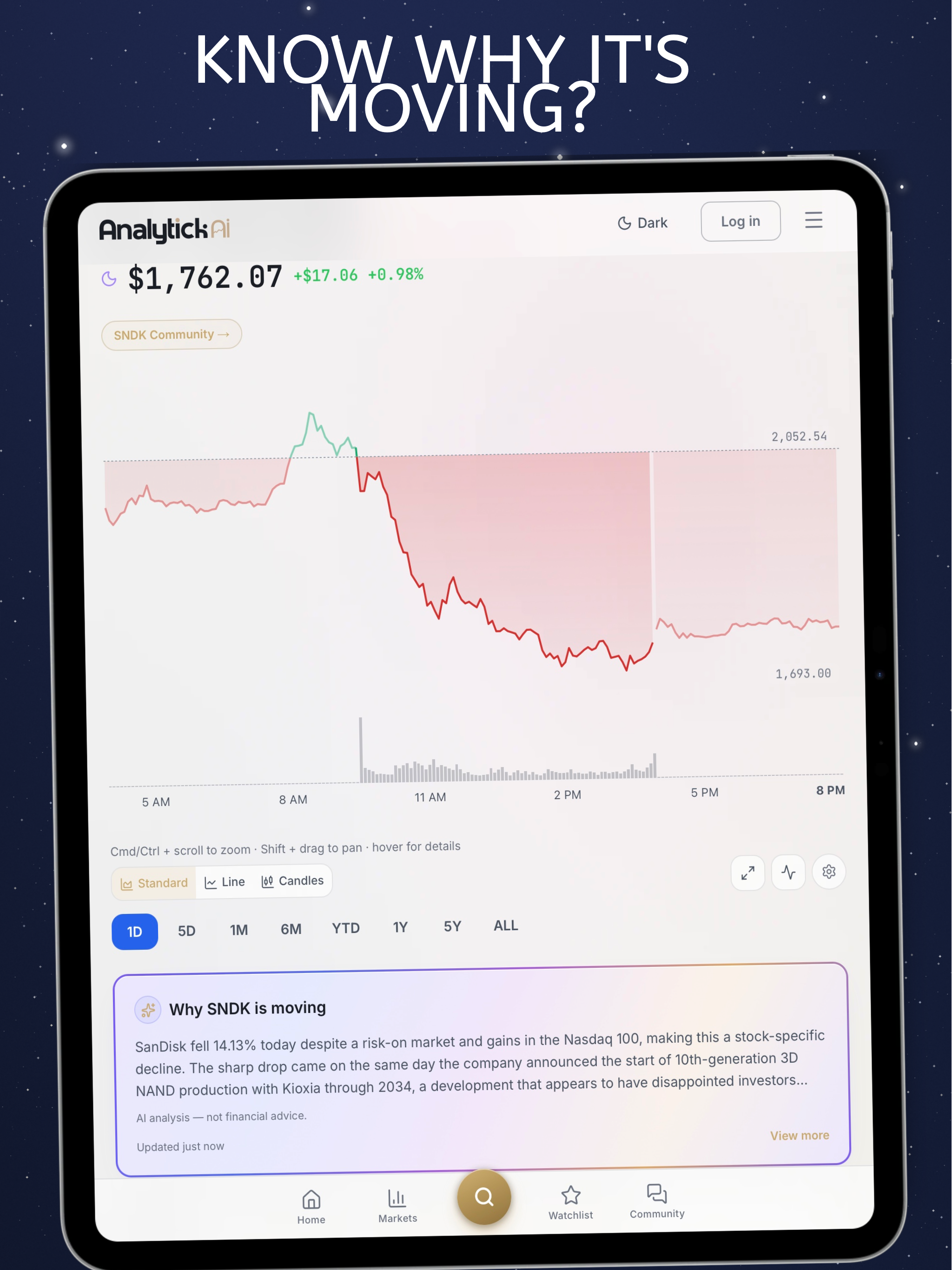 Analytick AI Stock Analysis screenshot 8