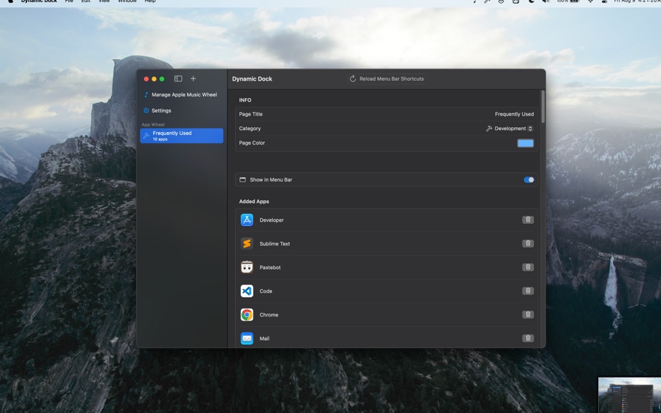 #4. Dynamic Dock (macOS) Podle: BYFLARE TECHNOLOGIES (OPC) PRIVATE LIMITED