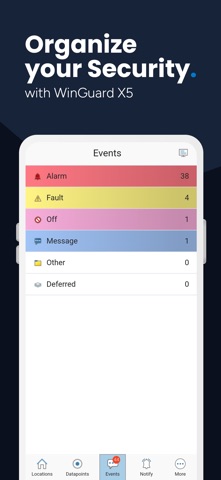 WinGuard X5 screenshot