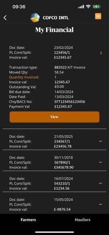Cofco Connect screenshot