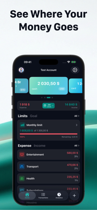 LuCent: Fast Expense Tracker Screenshot 1 of 6