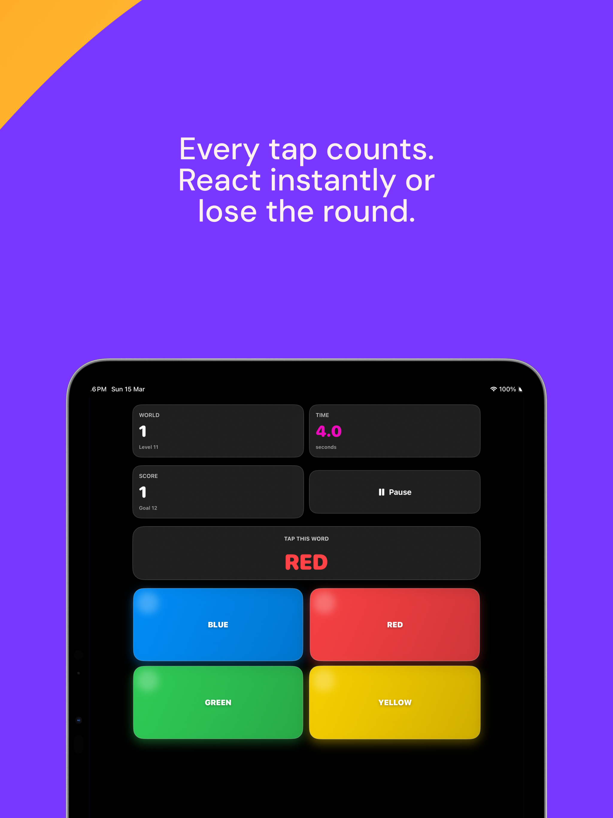 ColorTap: Reflex Game screenshot 10