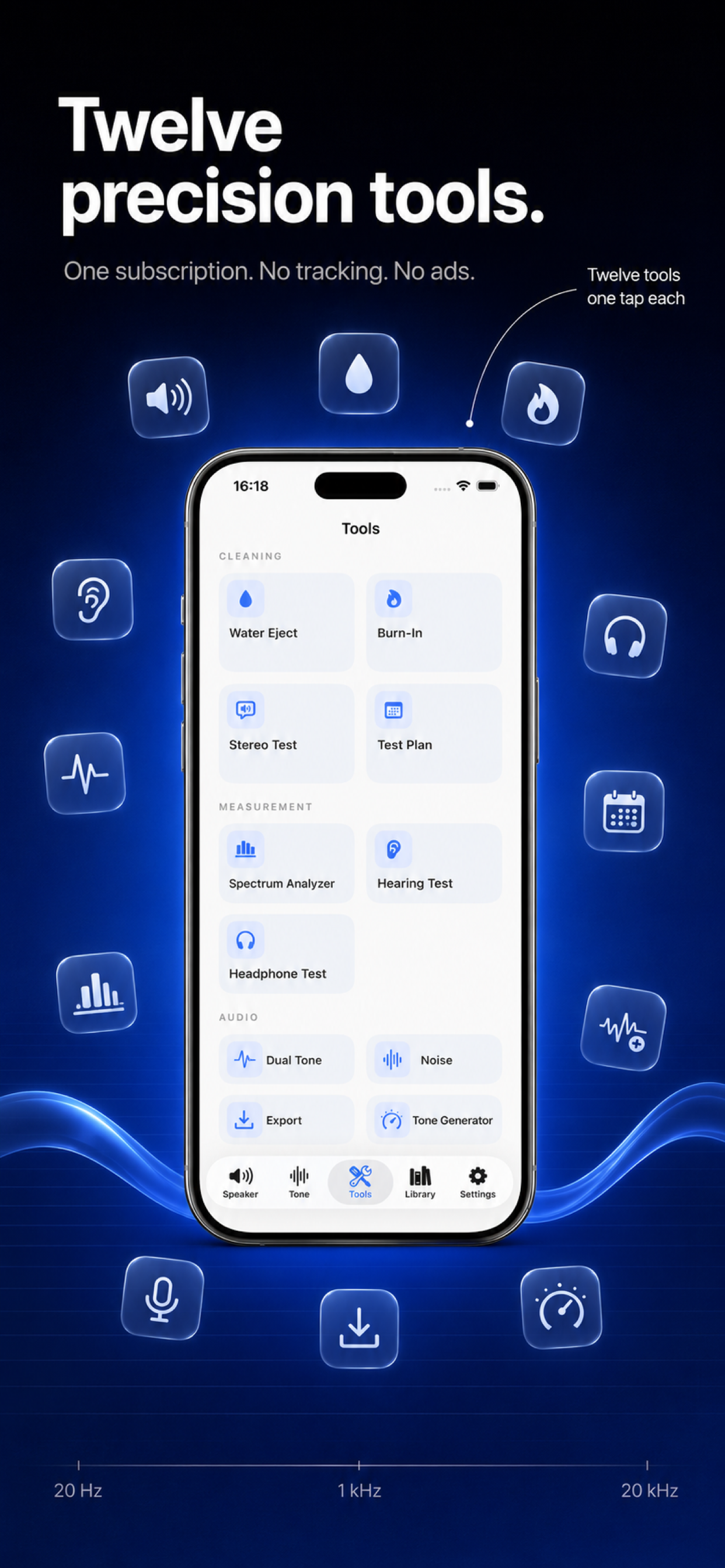 PureWave: Sound & Speaker Test screenshot 5