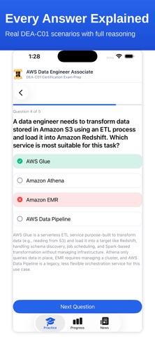 Data Engineer Cert Prep Screenshot 1 of 3
