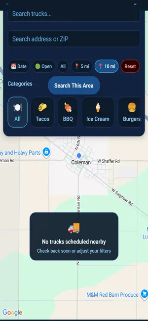 Michigan Food Truck Finder screenshot 3