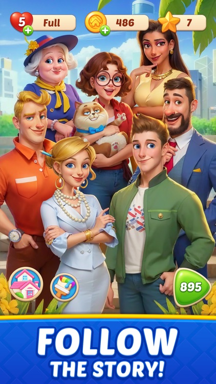 Design Blast - Garden Match 3D screenshot-9