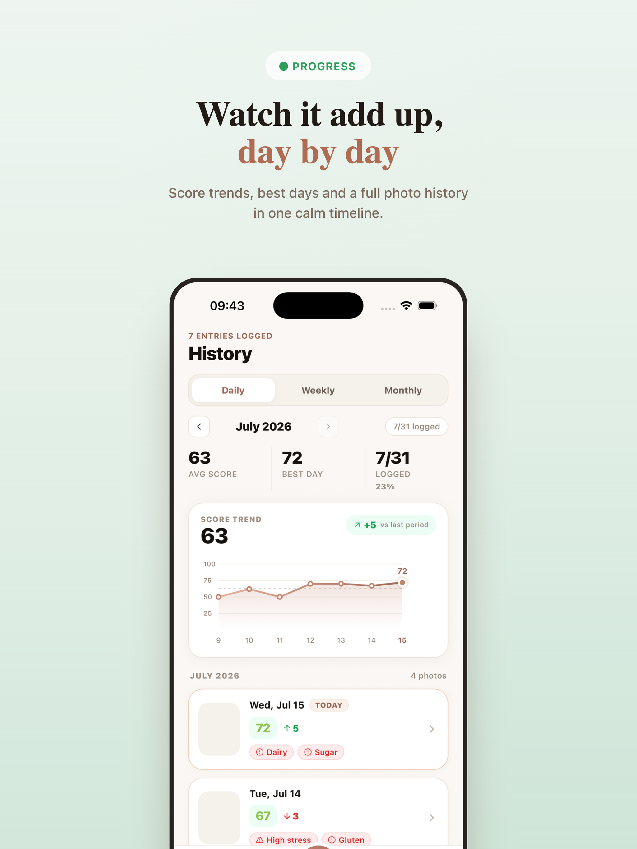 ClearTrace: Skincare Tracker screenshot 10