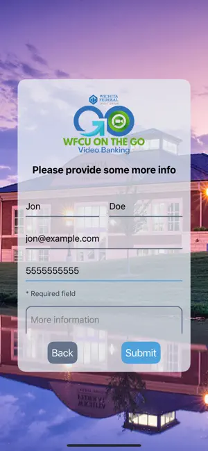 WichitaFCU GO Video Banking screenshot 1
