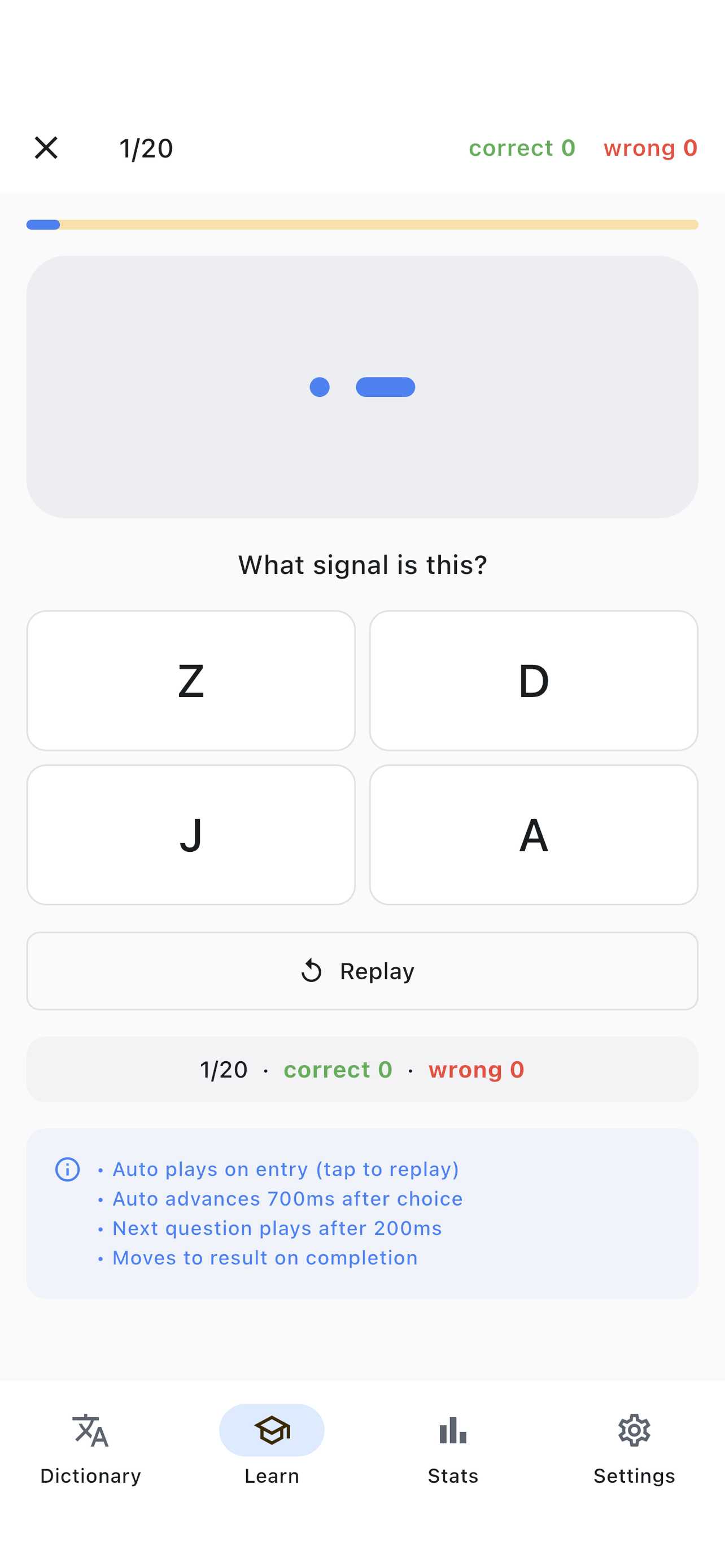 Morse Trainer: KR+EN