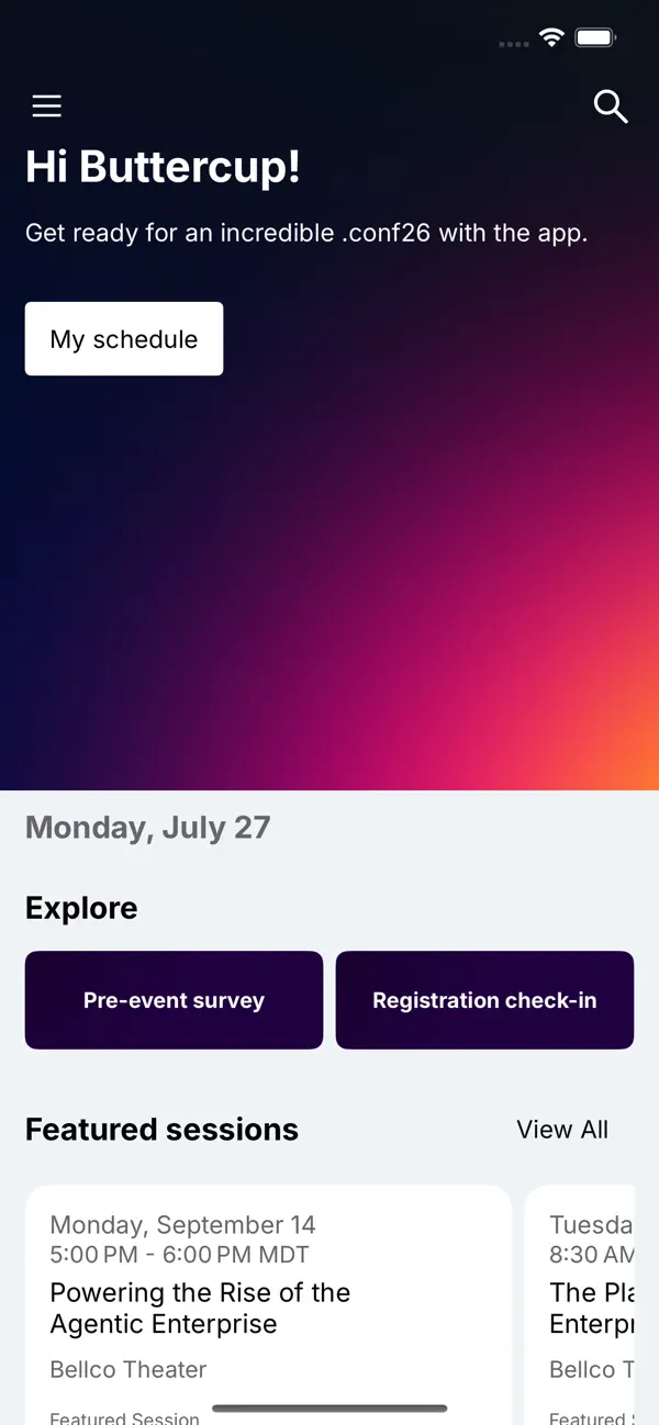 Screenshot #1 pour Splunk Events
