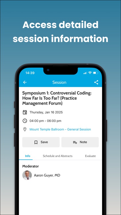 AOFAS Society App screenshot-3