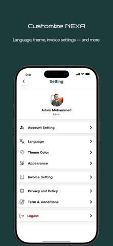 NEXA BUSINESS screenshot