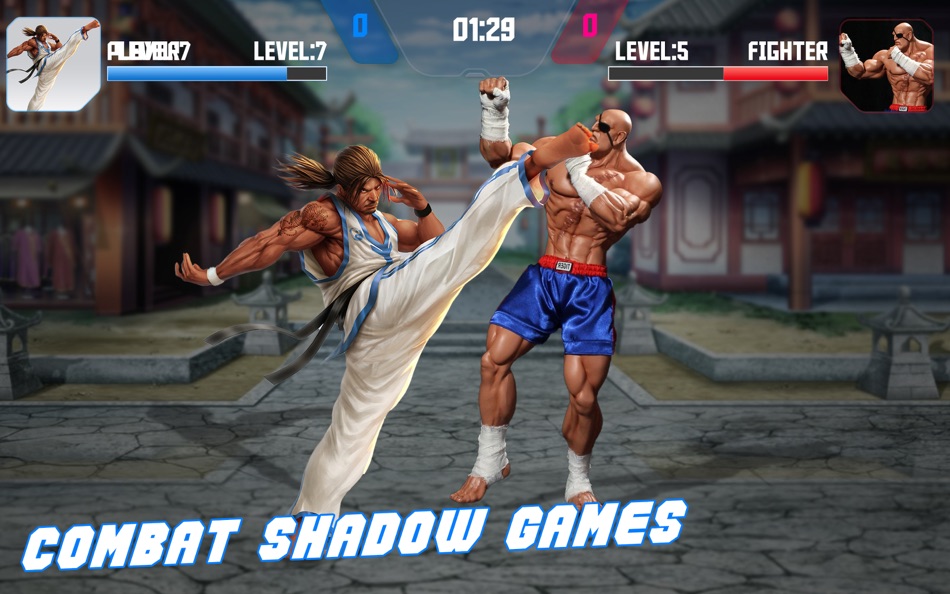 #4. Shadow Combat - Fighting Games (macOS) By: CONTENT ARCADE (UK) LTD.