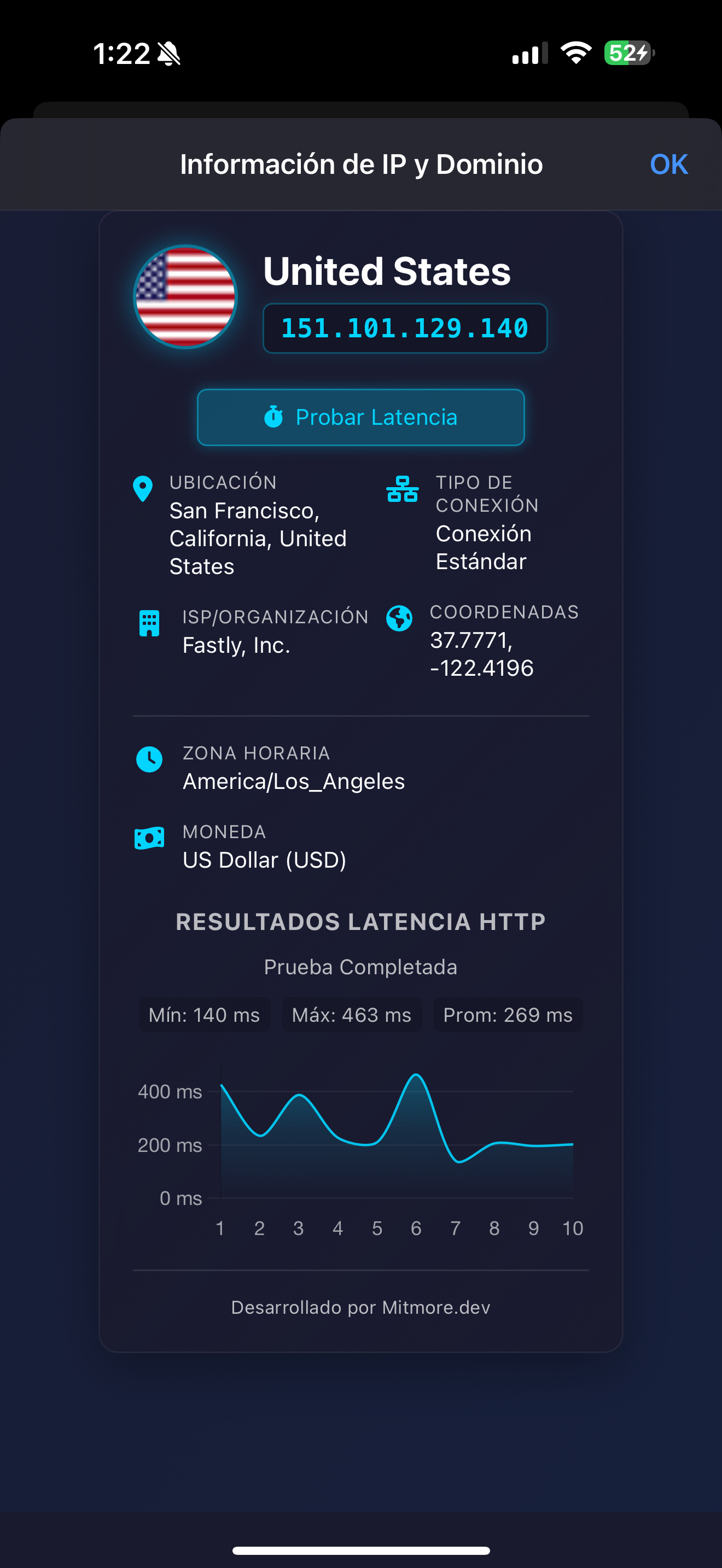 IP Domain Flag Info screenshot 3