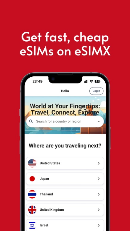 eSIMX: Prepaid Travel eSIM