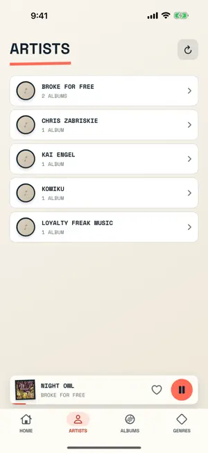 Our Music Library screenshot 4