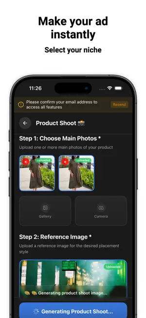 AdMaxxing app screenshot