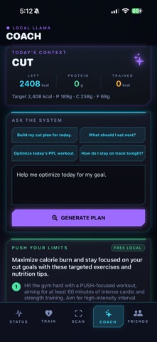 ClearFit: Calorie & Macros Screenshot 5 of 6
