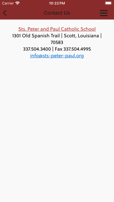 Sts. Peter & Paul Catholic Sch Screenshot