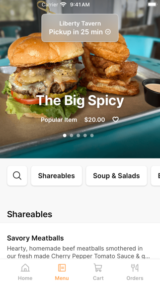 App screenshot
