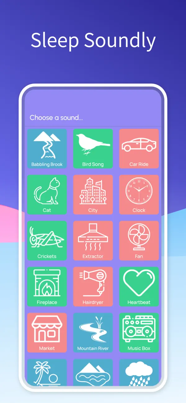 Screenshot #3 pour Sound Asleep - Ambient Noises