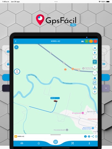 GPS Facil pro iPad screenshot