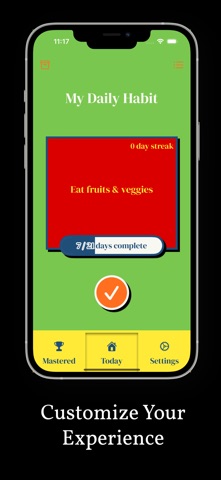 Master One - Habit Builder Screenshot 4 of 5