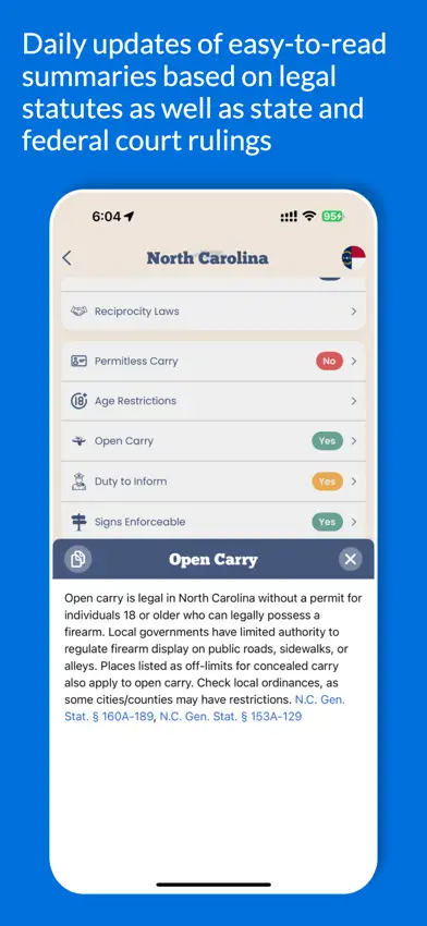 CCWCalc: 50+ State CCW Laws screenshot 4