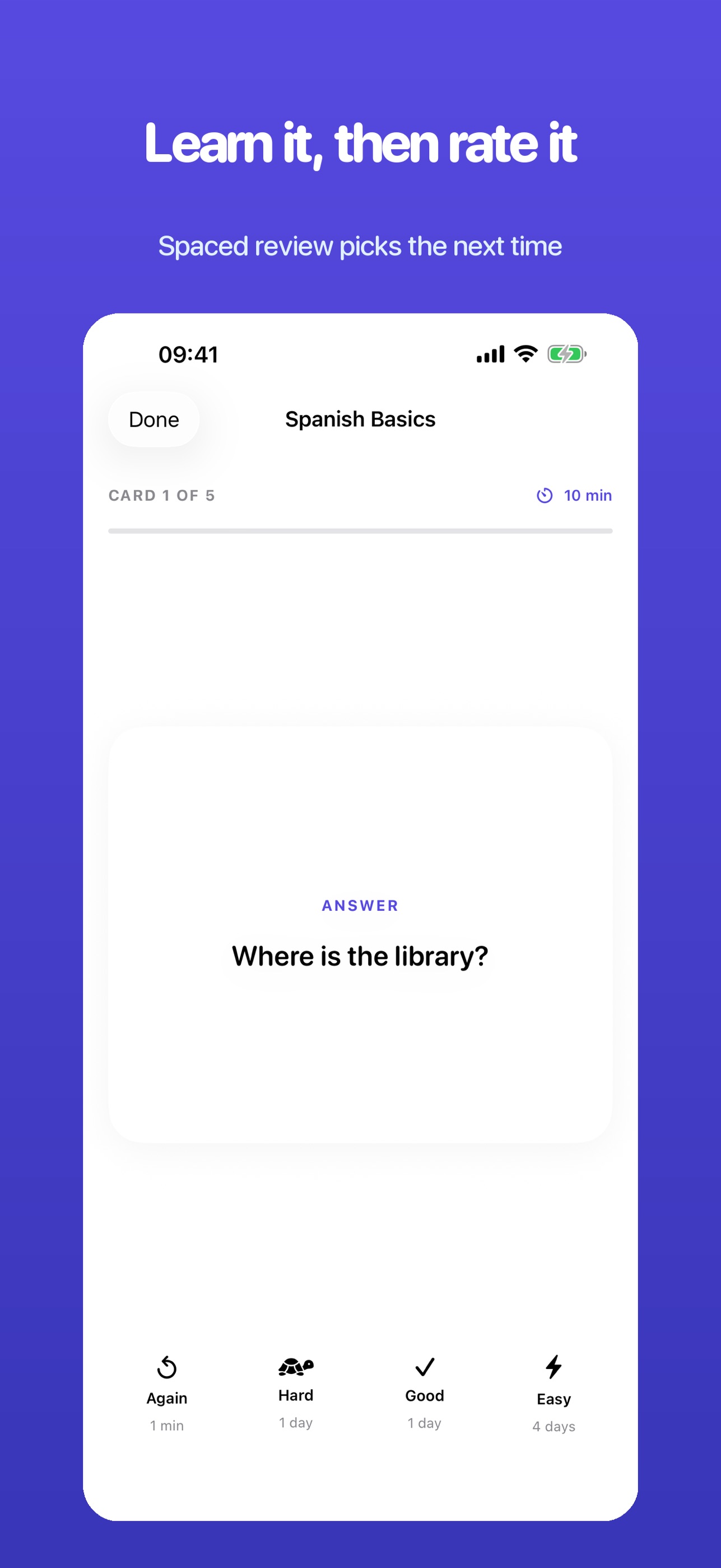 Screenshot 1 of StudyLoom: Flashcards