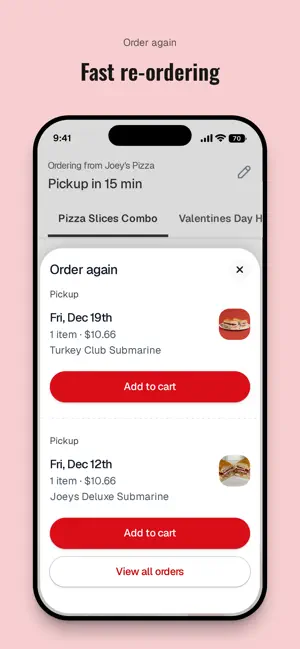 Joey's Pizza To Go screenshot 4