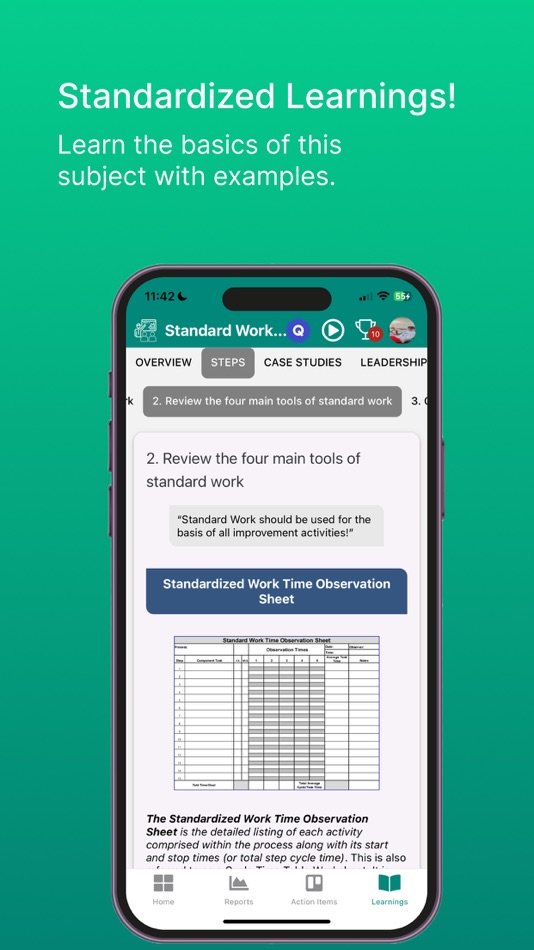 #8. Lean Standard Work Rpt (iOS) 由: MCS Media, Inc.