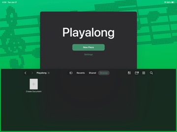 Piano Play-along のスクリーンショット