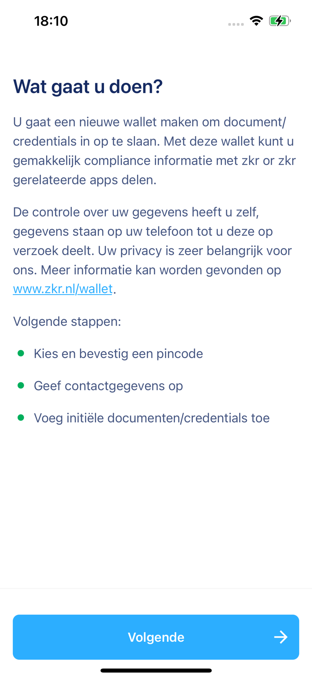 Naber Vastgoed wallet screenshot 5
