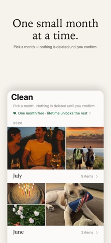 Kept: Photo Cleanup & Space Screenshot 2 of 5