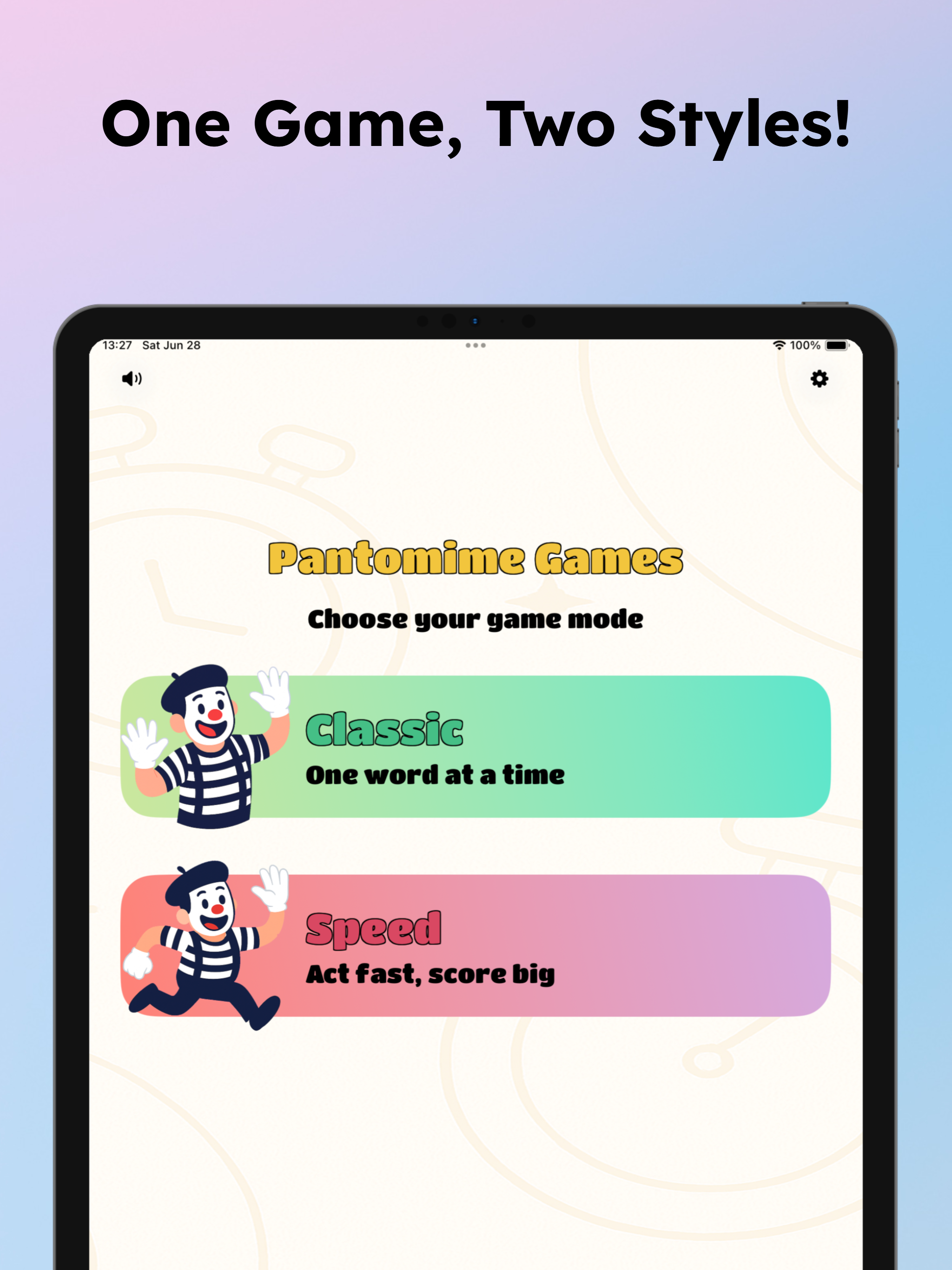Pantomime Party: Group Games