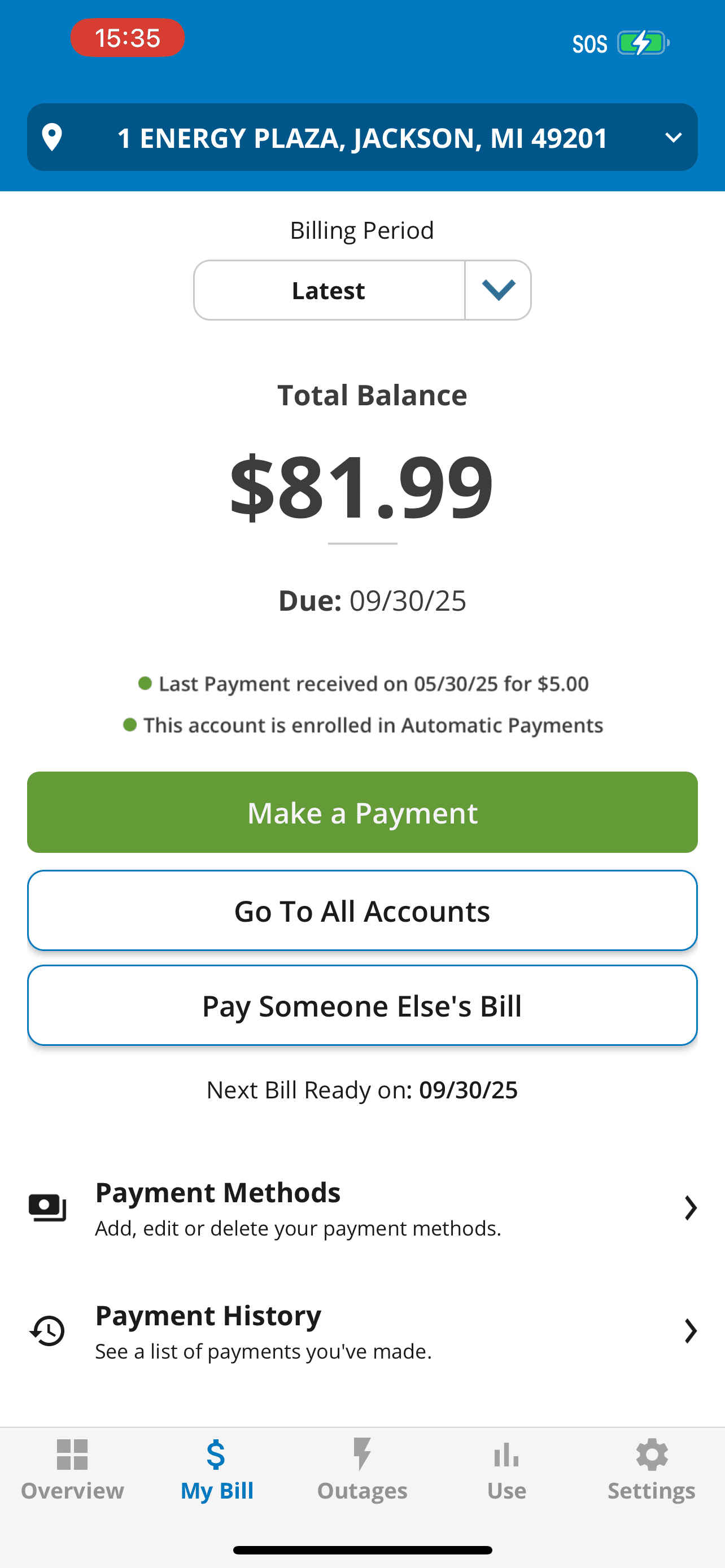 Consumers Energy screenshot 3