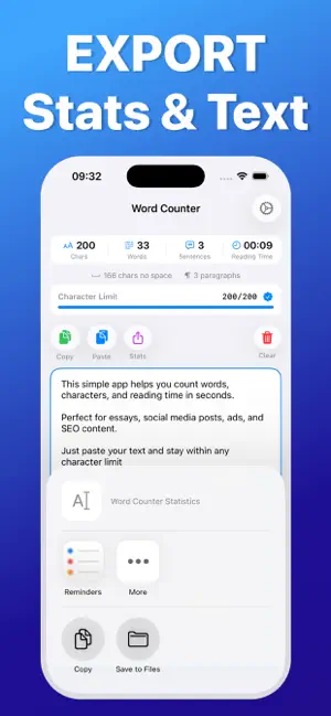 Word Counter Stats screenshot 4