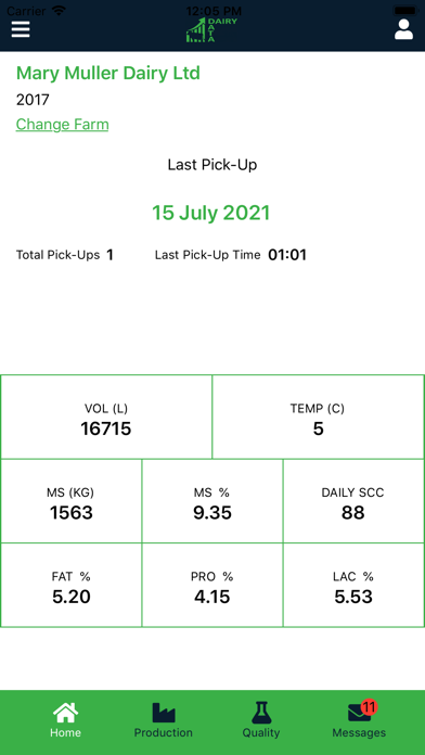 Screenshot #3 pour Dairy Data