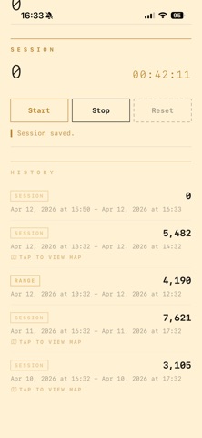 Step Timer - Pedometer Screenshot 2 of 3