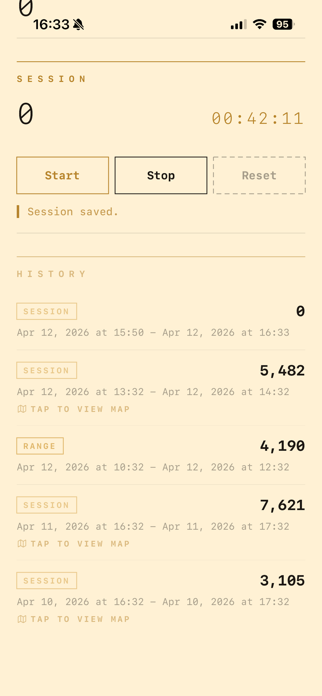 Step Timer - Pedometer Screenshot 2 of 3