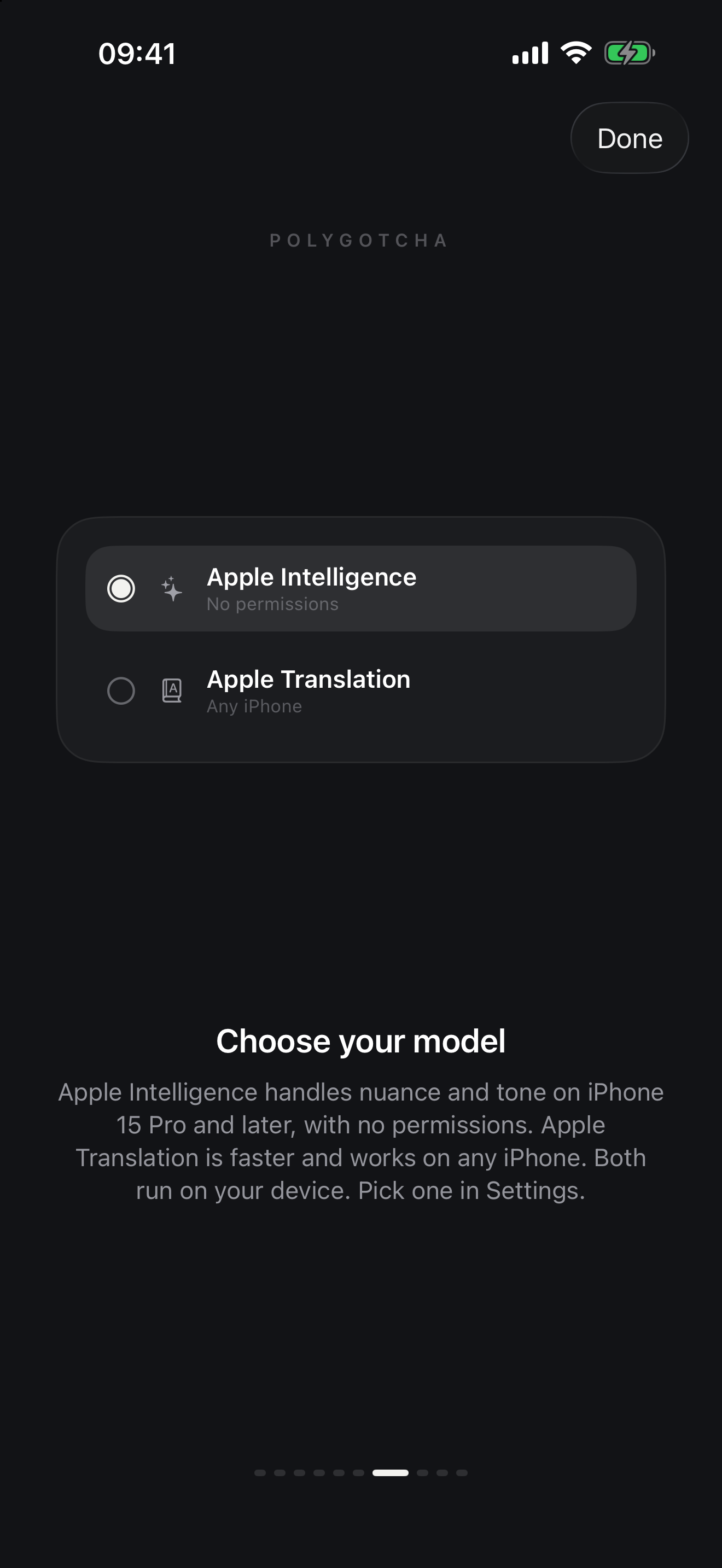 Polygotcha screenshot 3