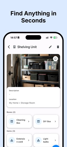 everfind - Home inventory screenshot