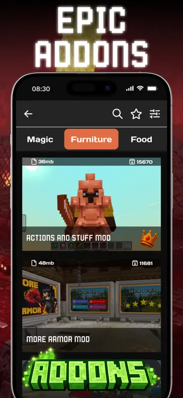 Crafty: Addons, Maps & Skins screenshot 6 of 9