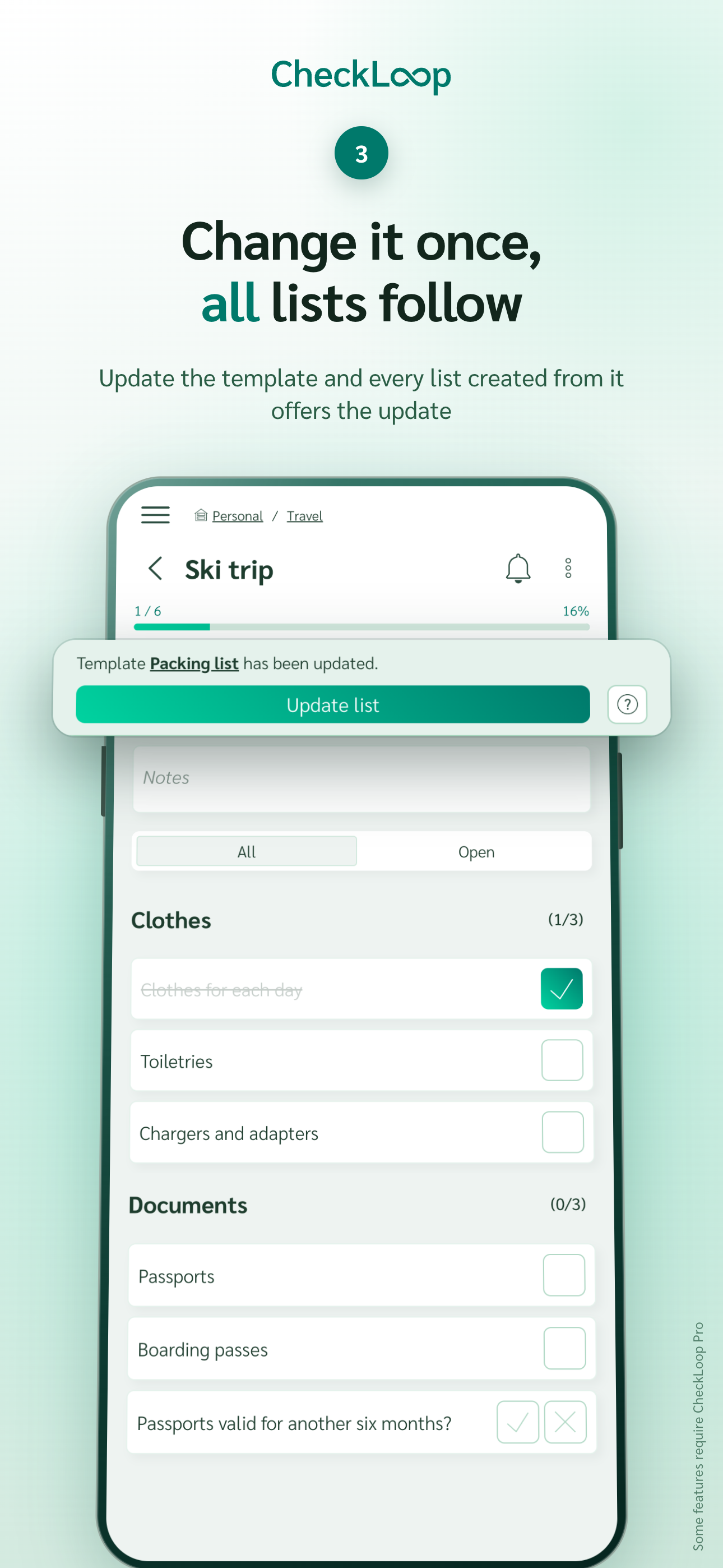 CheckLoop: Reusable Checklists screenshot 3