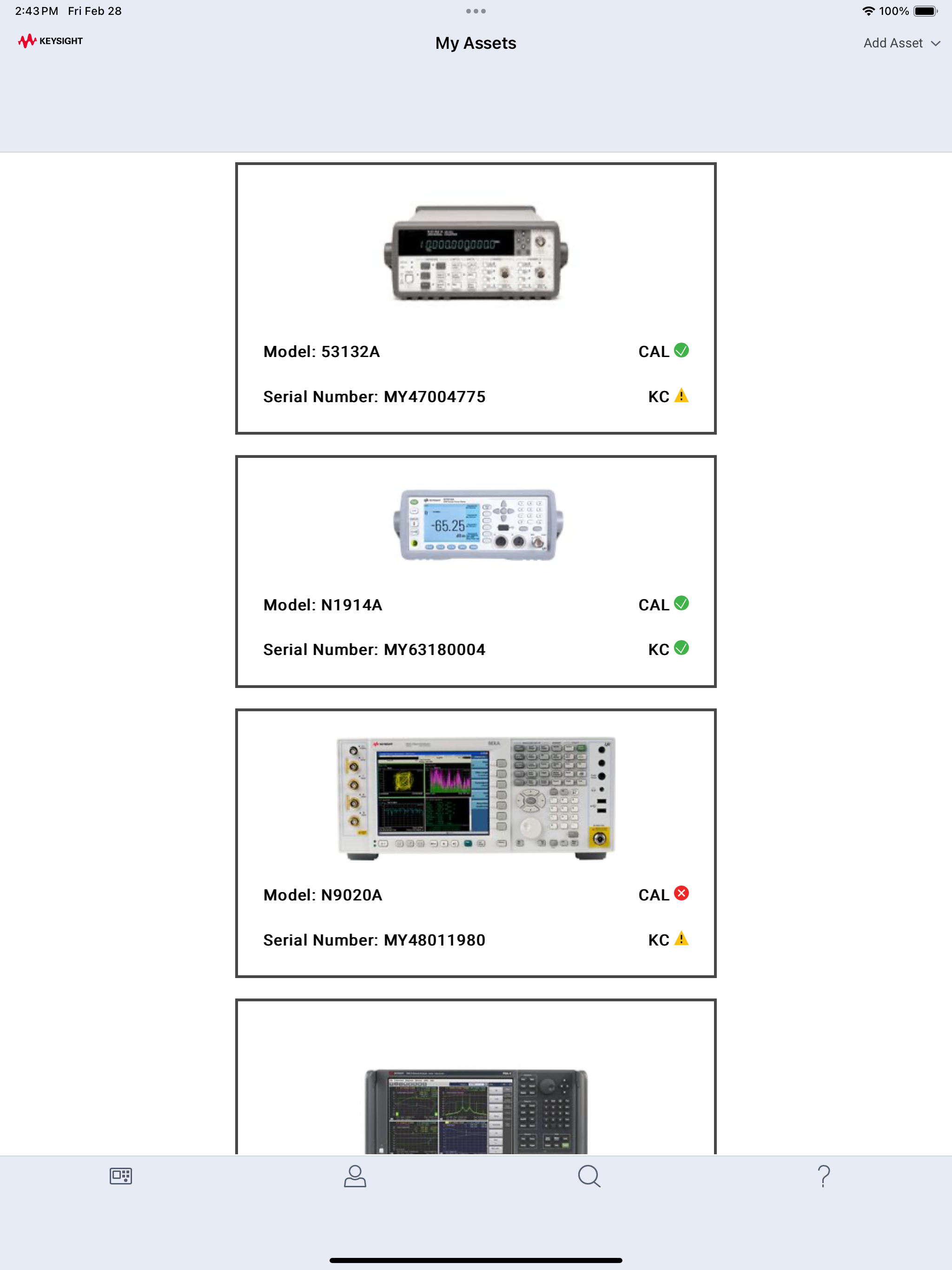 Keysight Support screenshot 6