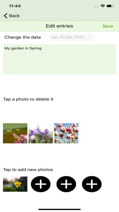 My garden year Screenshot