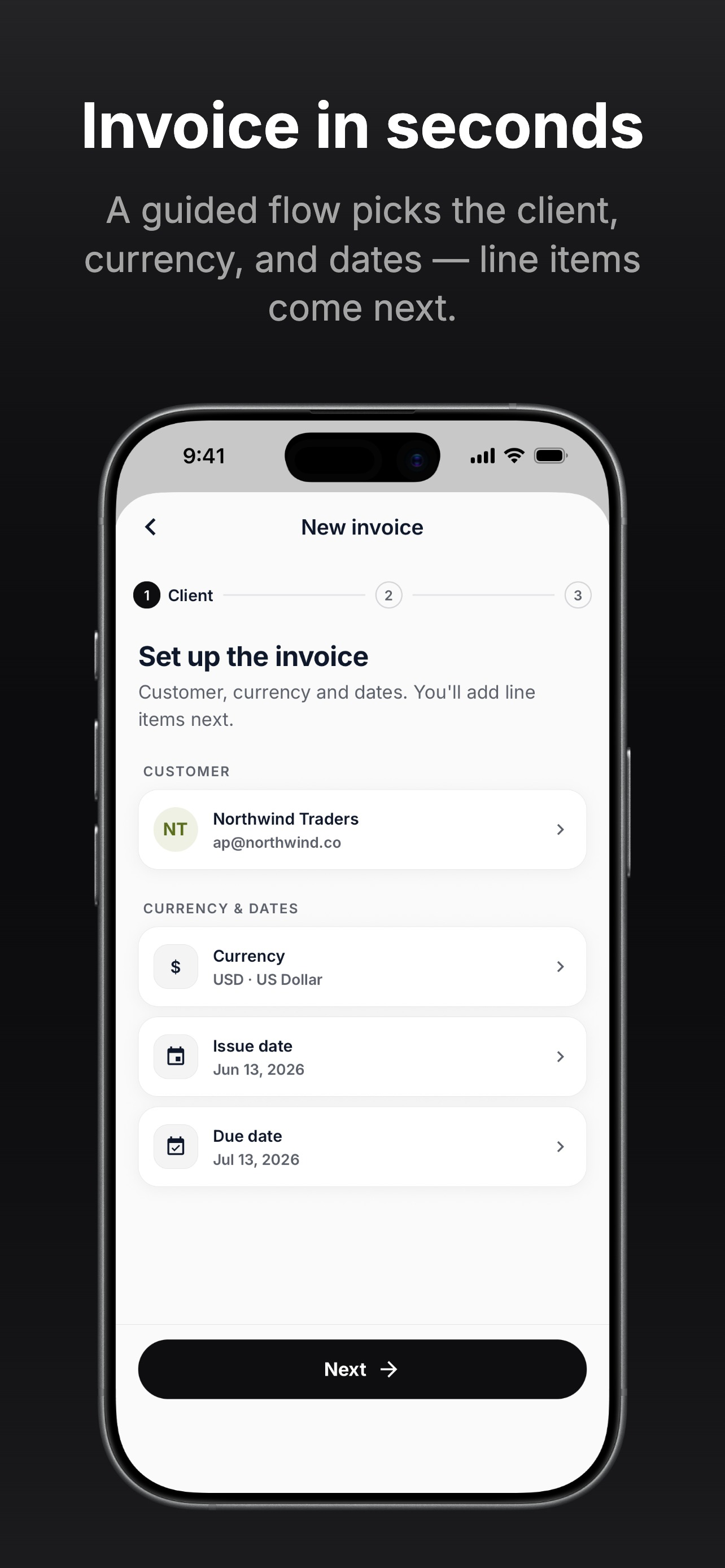 Quickbill: Invoice & Quotes screenshot 4