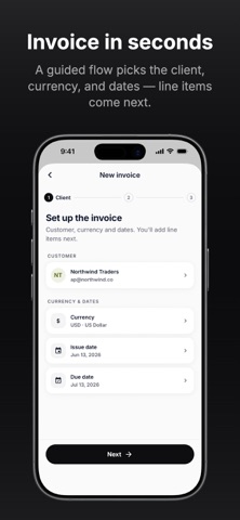 Quickbill: Invoice & Quotes iPhone screenshot