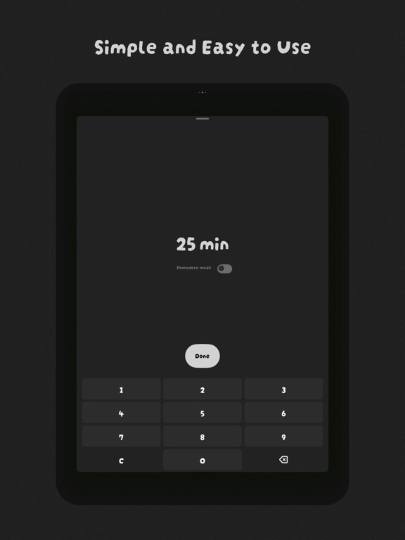 Dorocat - Cute Focus Timer iPad screenshot 2 - Productivity app